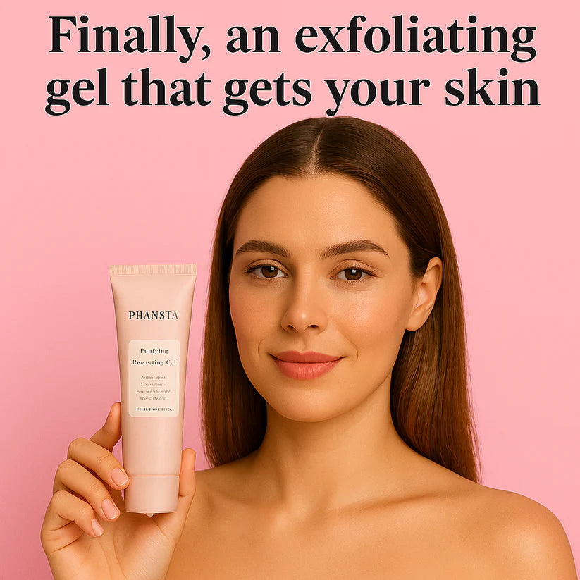 Phansta Exfoliator Gel – Instant Face & Skin Renewal