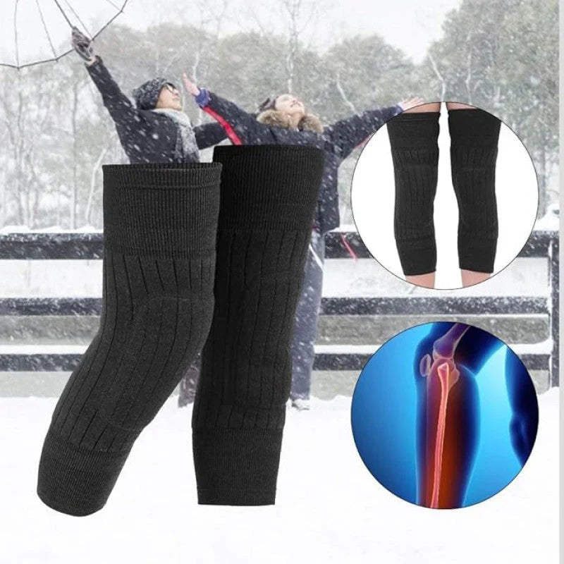 Knee Warmer - Woolen Blend Thermal Leg Warmers