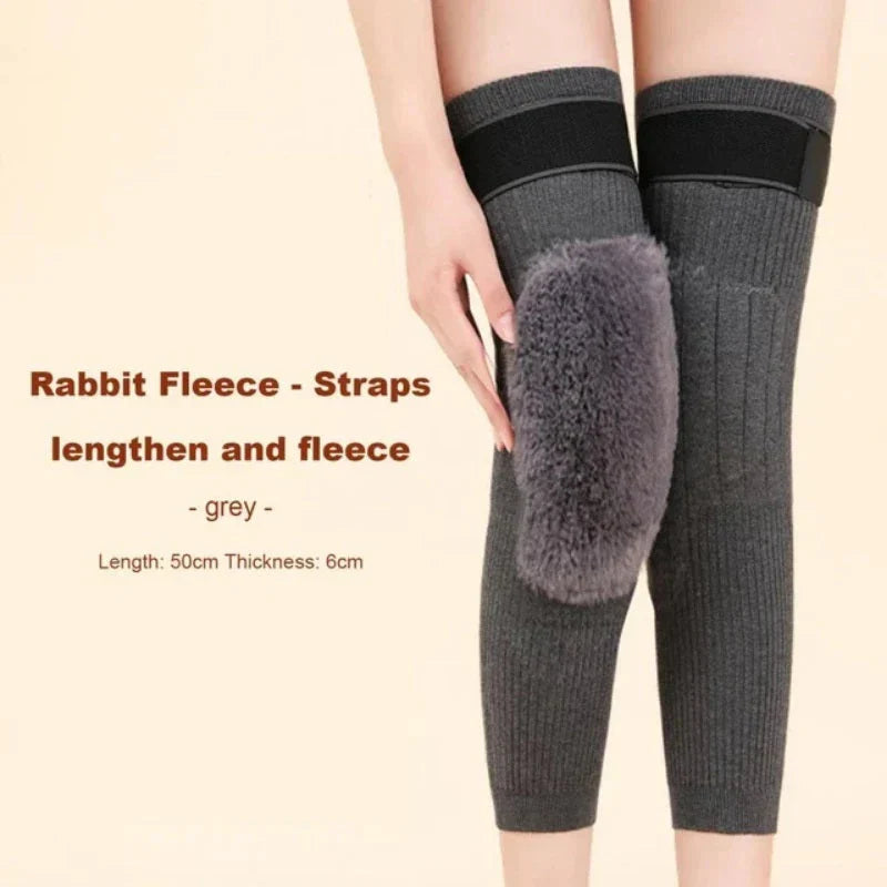 Knee Warmer - Woolen Blend Thermal Leg Warmers